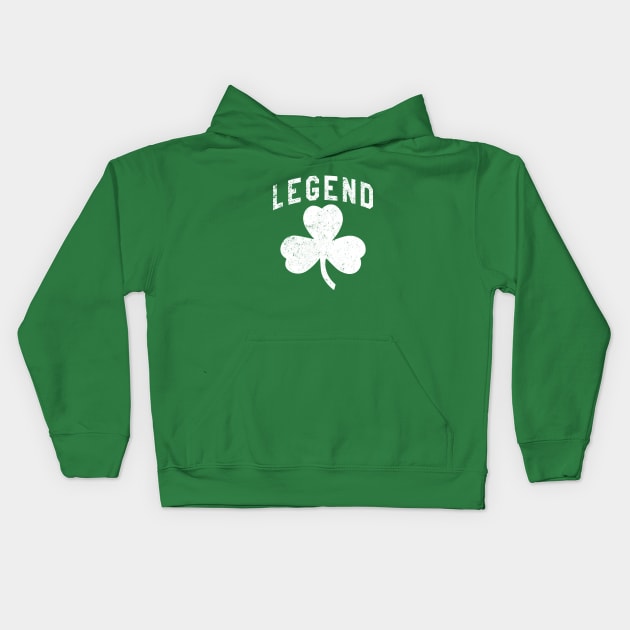 Celtics Larry Bird Legend Kids Hoodie by GS